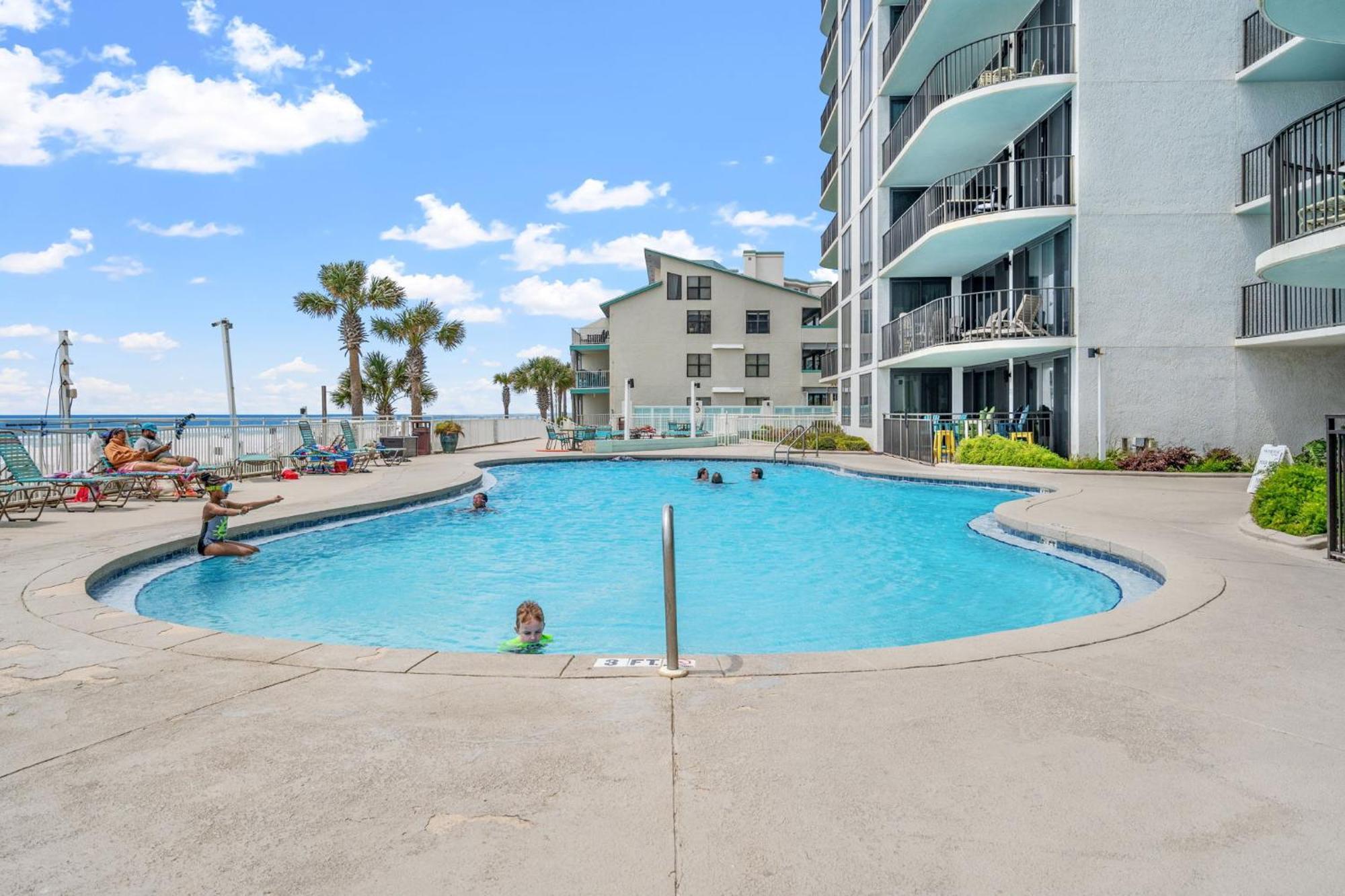 Stunning 2/2 Designer Condo W Coastal Appeal Right On The Gulf! Panama City Beach Dış mekan fotoğraf