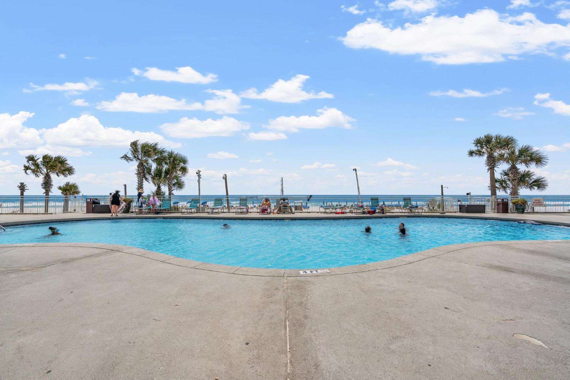 Stunning 2/2 Designer Condo W Coastal Appeal Right On The Gulf! Panama City Beach Dış mekan fotoğraf