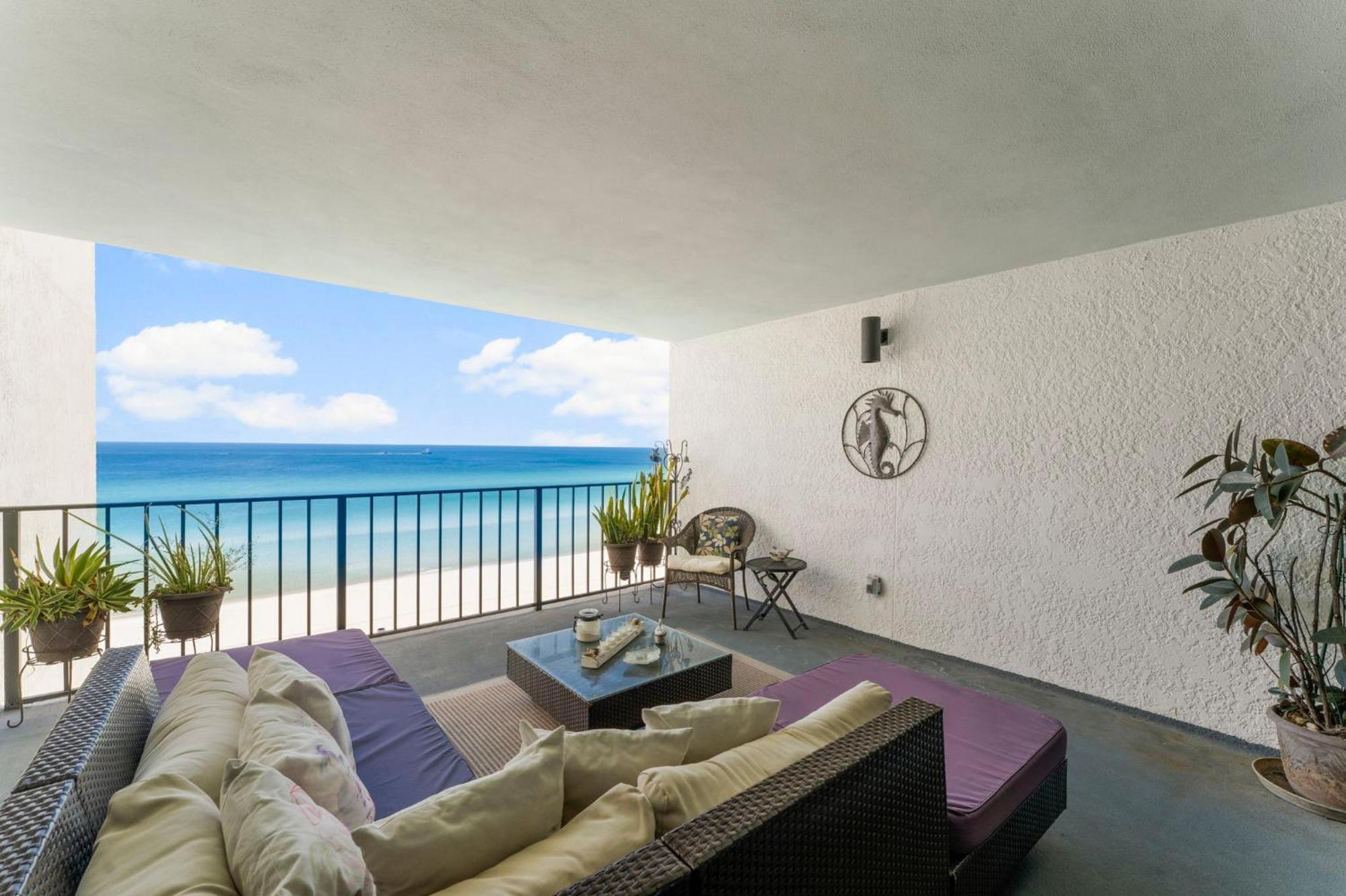 Stunning 2/2 Designer Condo W Coastal Appeal Right On The Gulf! Panama City Beach Dış mekan fotoğraf