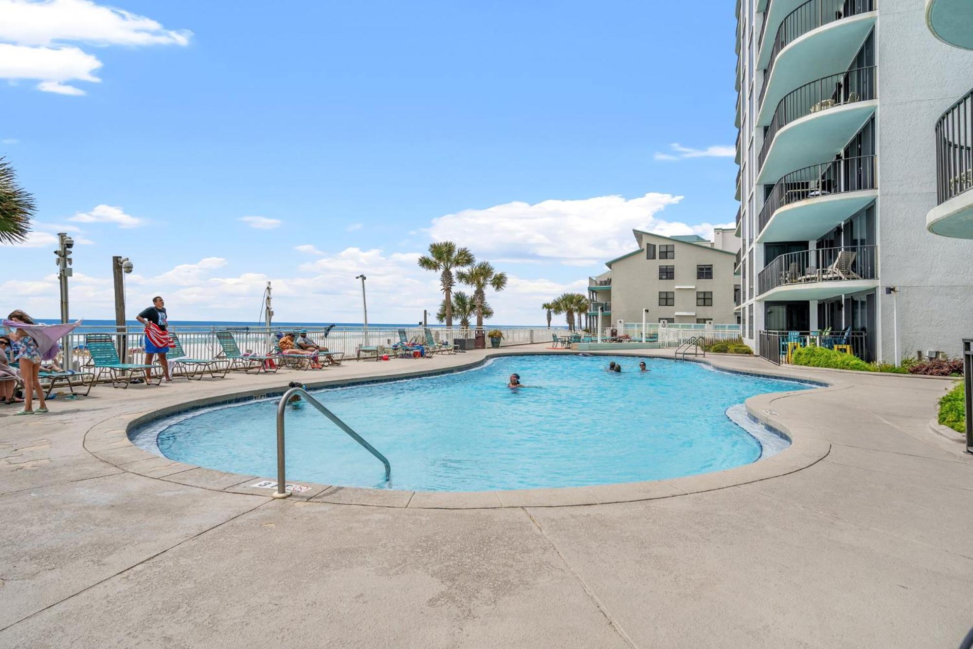 Stunning 2/2 Designer Condo W Coastal Appeal Right On The Gulf! Panama City Beach Dış mekan fotoğraf