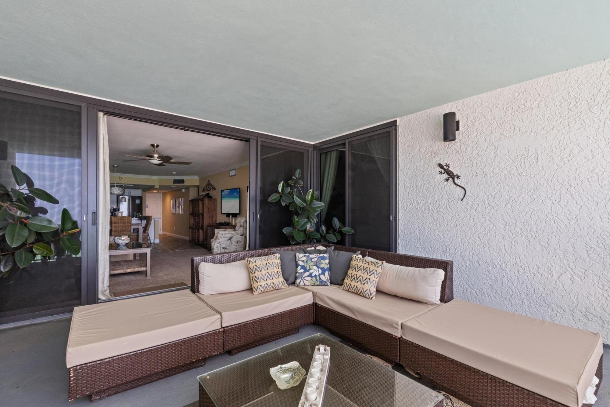 Stunning 2/2 Designer Condo W Coastal Appeal Right On The Gulf! Panama City Beach Dış mekan fotoğraf