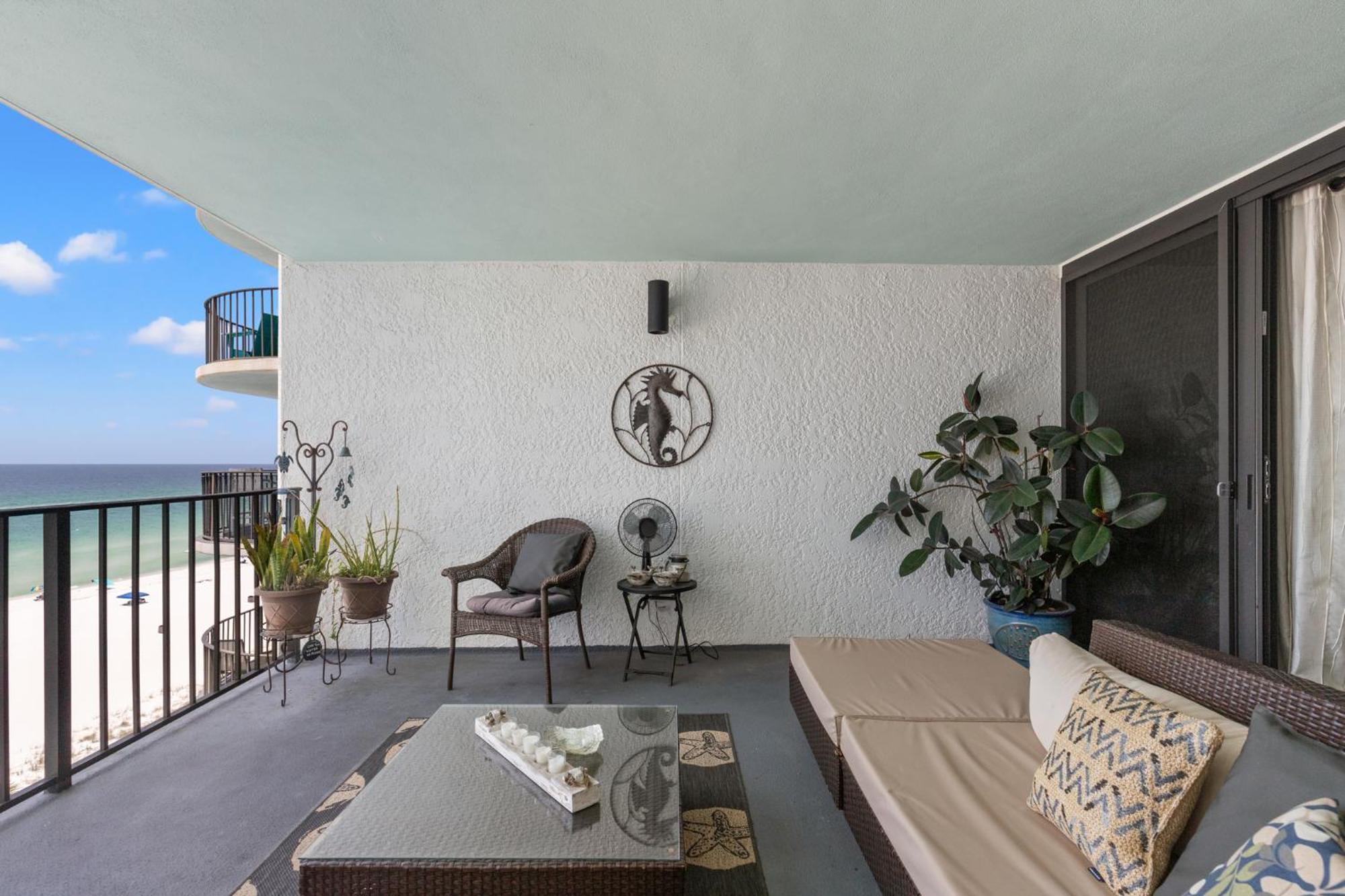 Stunning 2/2 Designer Condo W Coastal Appeal Right On The Gulf! Panama City Beach Dış mekan fotoğraf